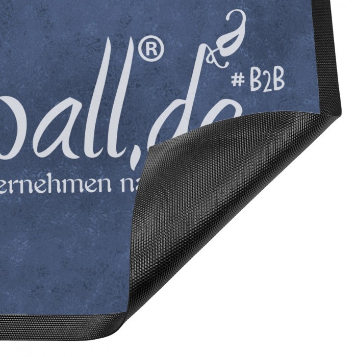 Dein Business selbst Gestalten - Personalisierbar mit eigenem Logo und Text - 3 Größen zur Auswahl - Business-Logo-Fußmatte